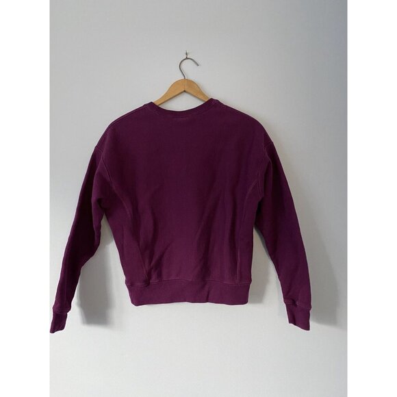 Champion Reverse Weave Blank Crewneck Sweatshirt Men Adult Small Purple - Picture 7 of 7